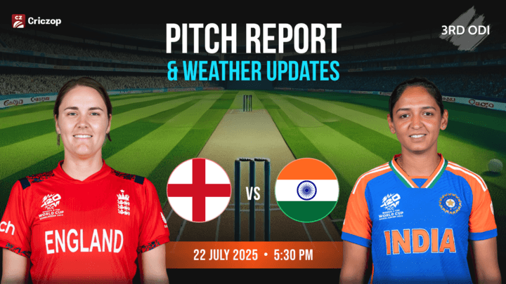 England Women v India Women weather report