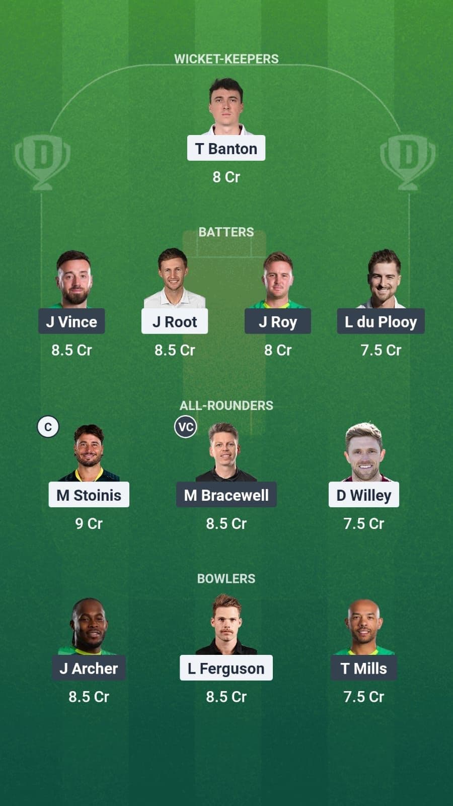 Trent Rockets vs Southern Brave Dream11